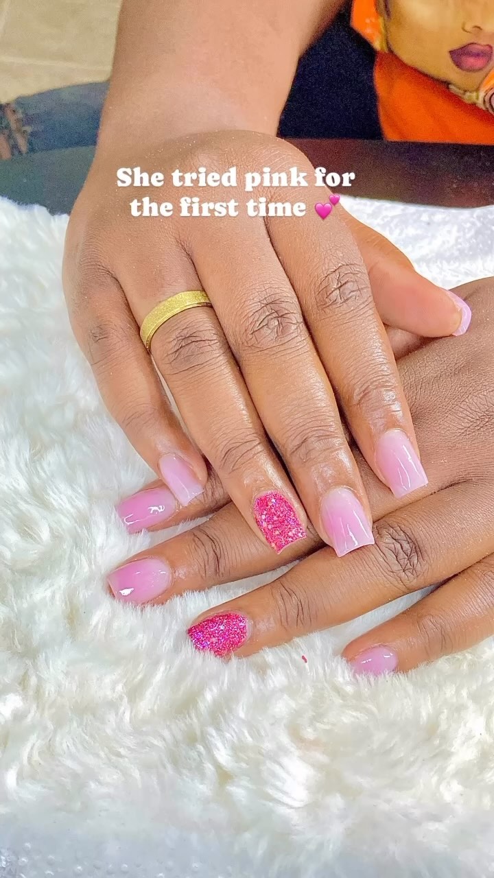 Pretty Pink Nails