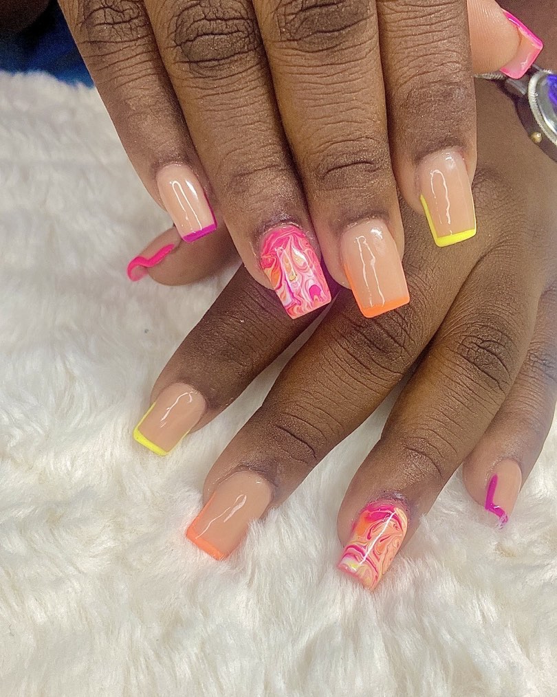 Colorful Nail Art