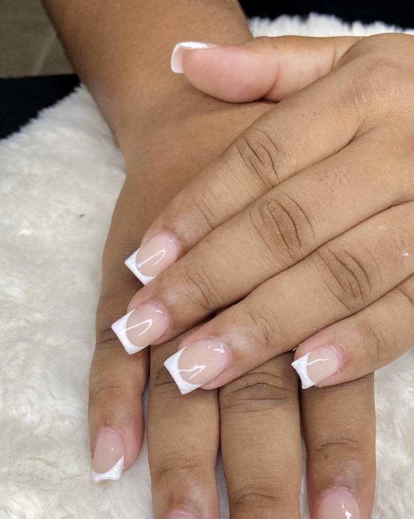 Elegant Nude French Nails