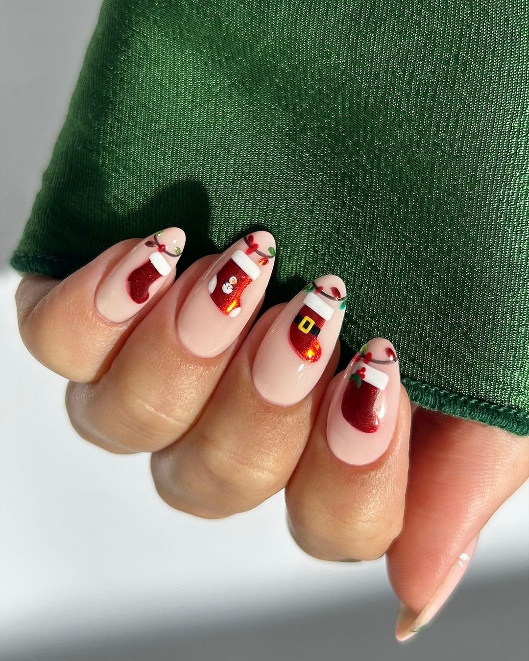 Festive Holiday Nail Art