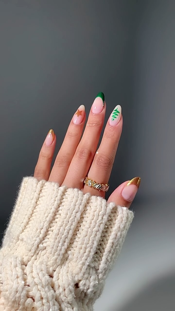 Elegant Artistic Nail Design