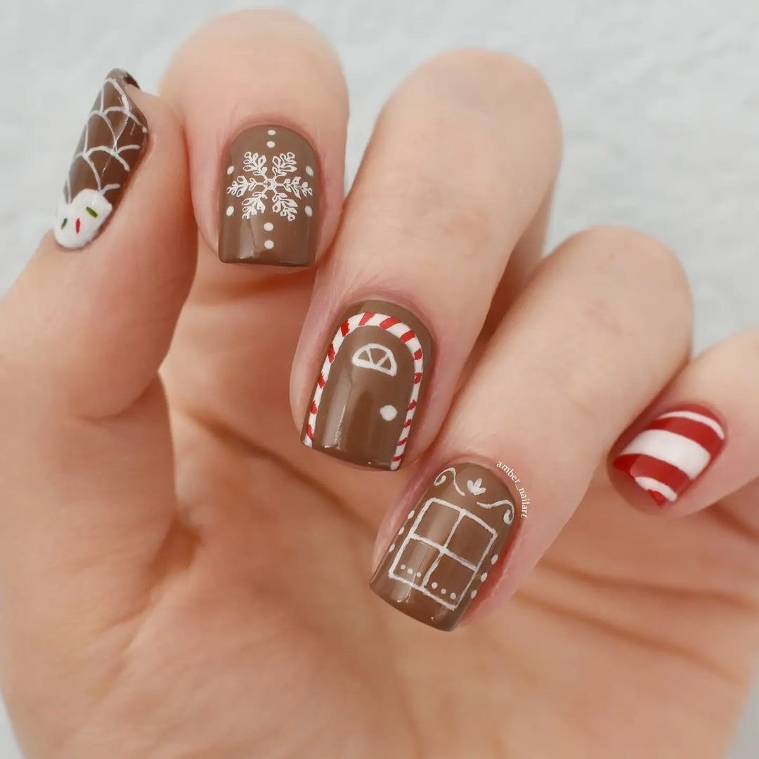Holiday Themed Nail Art