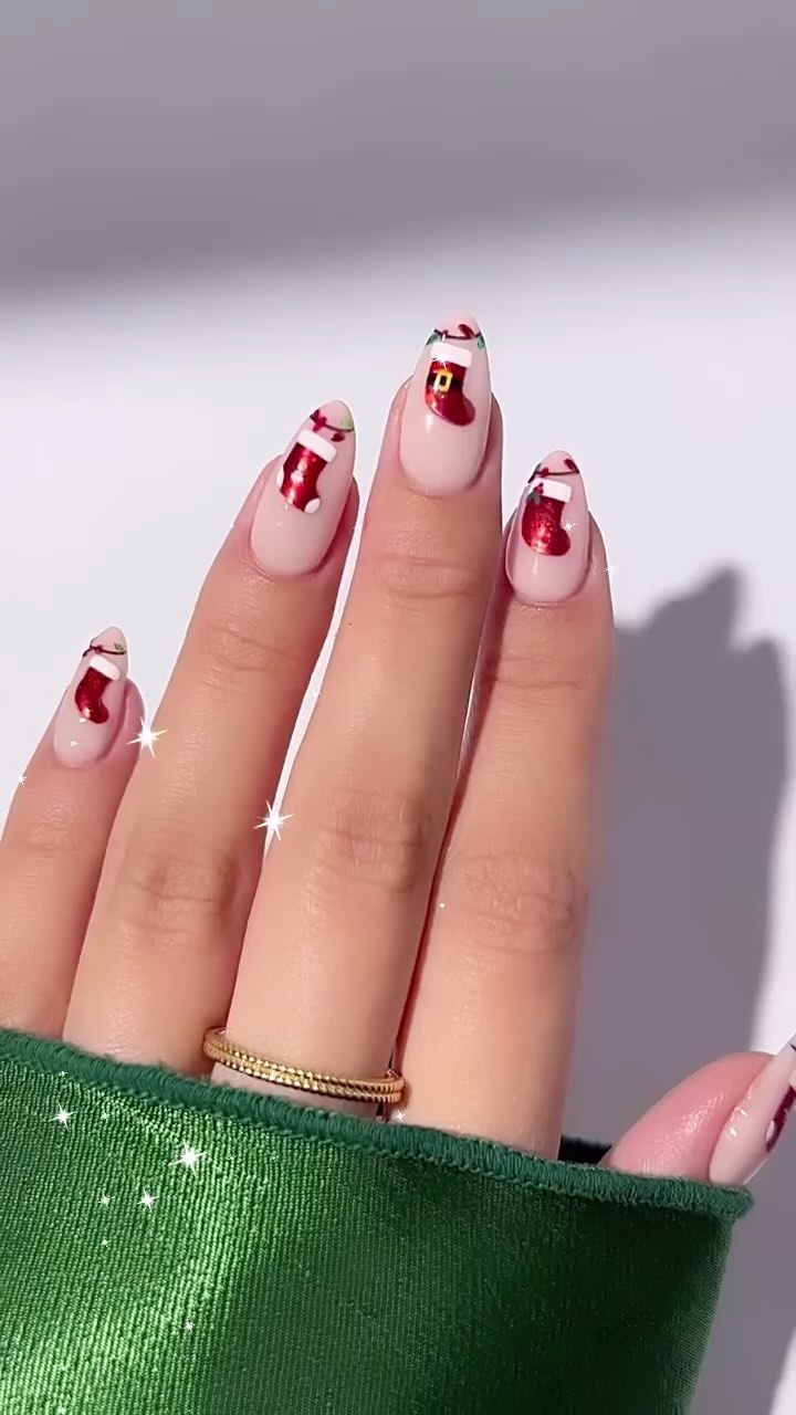 Holiday-themed Nail Art
