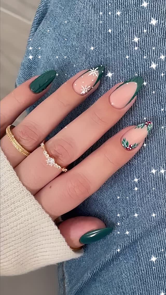 Festive Holiday Nails