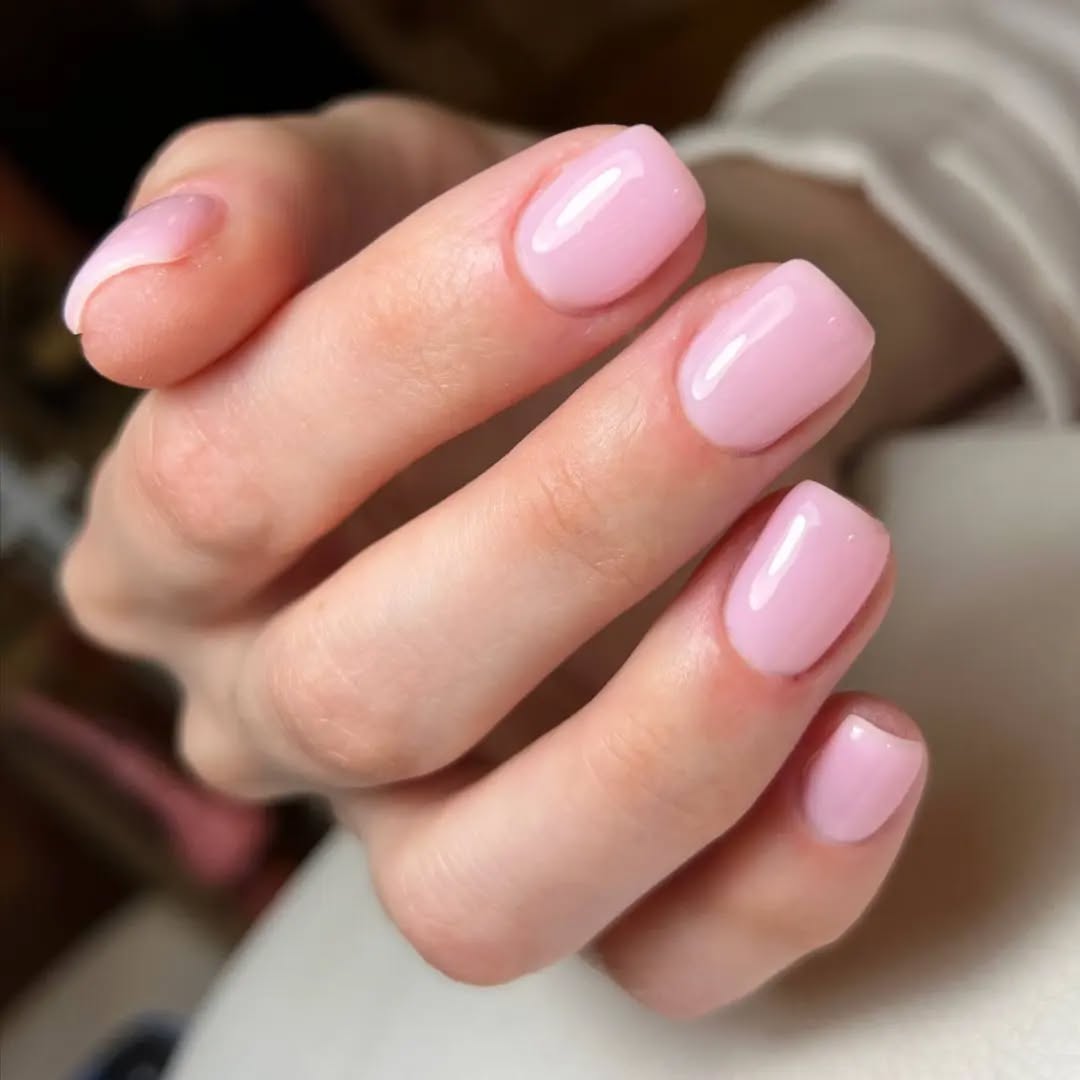 Elegant Pink Nails