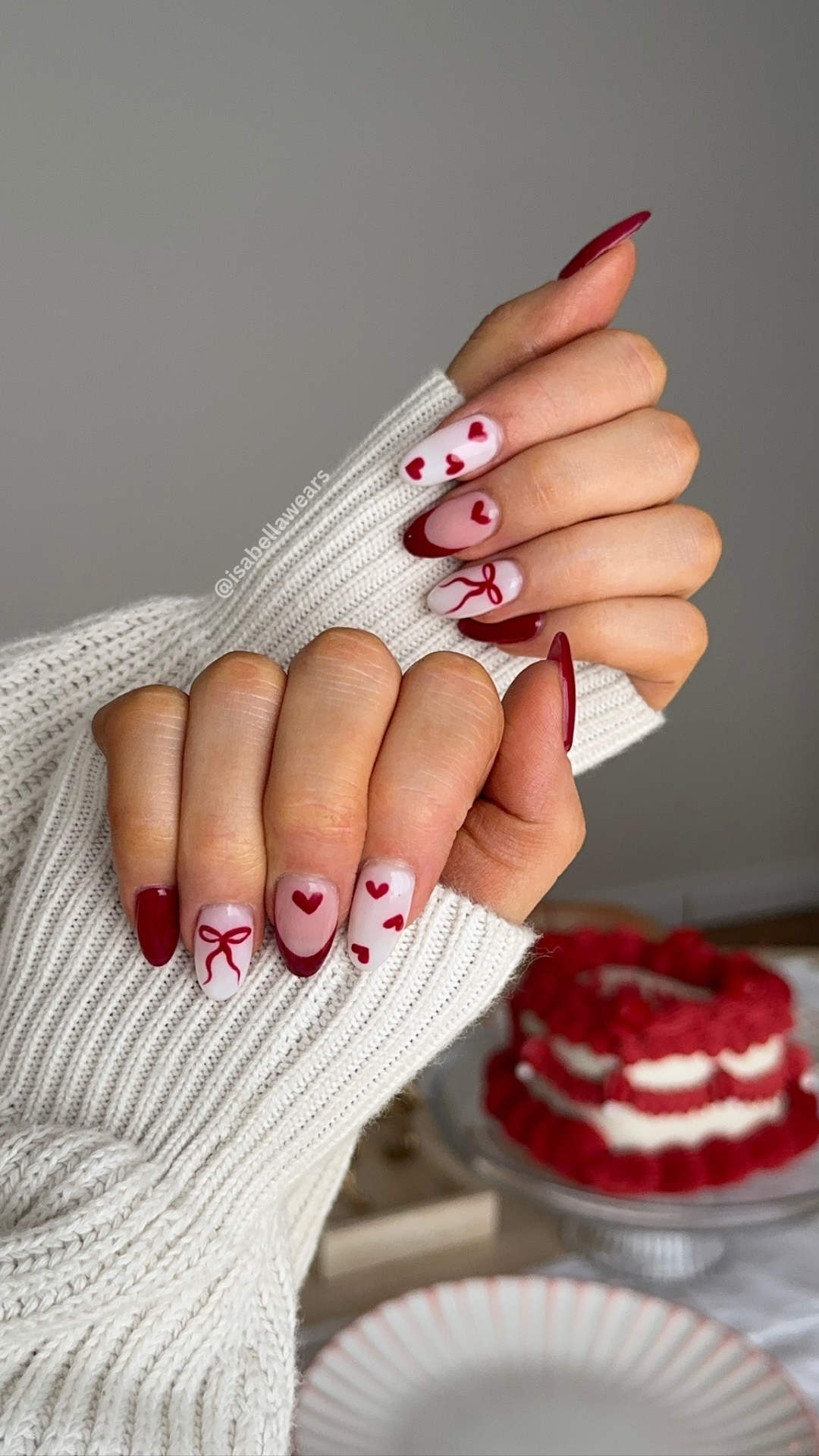 Valentine's Day Nail Art